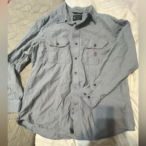 Men’s button-down Carhartt shirt. Great condition. Size large.